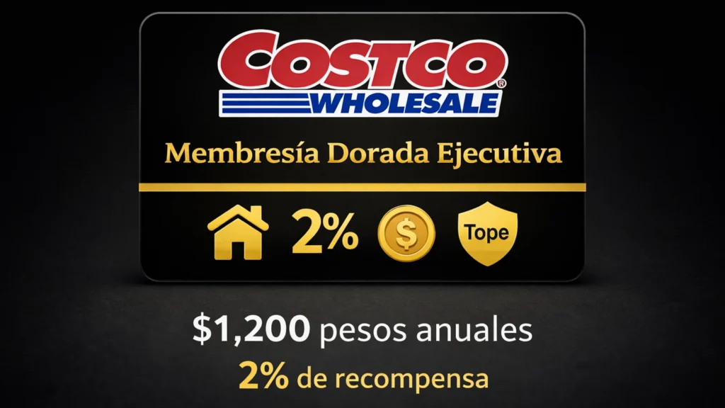 Membres&iacute;a Costco Dorada Ejecutiva