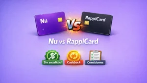 Tarjeta Nu vs RappiCard en México: ¿cuál es mejor en 2026?
