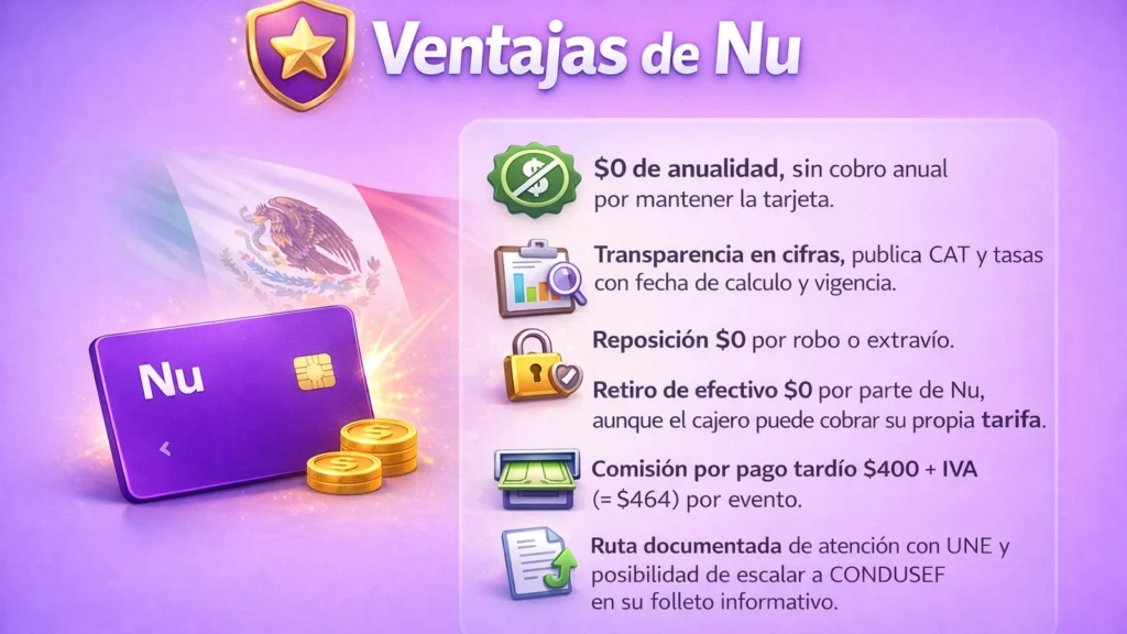 Ventajas de Nu