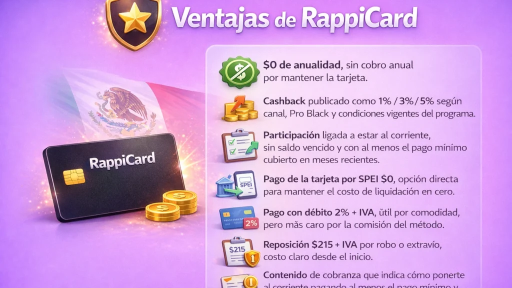 Ventajas de RappiCard