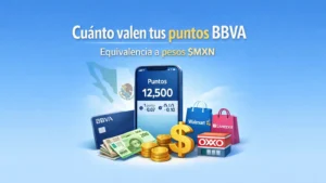 ¿Cuánto valen los Puntos BBVA o puntos Bancomer y a cuánto equivalen a pesos en 2026?
