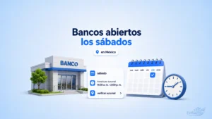 ¿Los bancos abren los sábados en México en 2026? Bancos y horarios